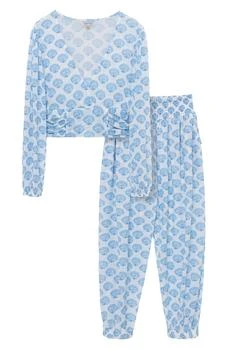 Habitual | Kids' Long Sleeve Cover-Up Top & Pants Set,商家Nordstrom Rack,价格¥278