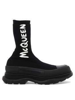 推荐Alexander Mcqueen Mens Black Other Materials Sneakers商品