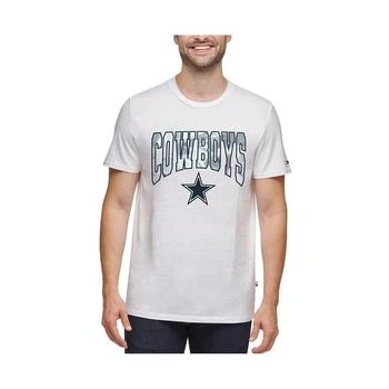 Tommy Hilfiger | Men's White Dallas Cowboys Embroidered Patch T-shirt 