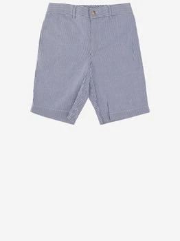 Ralph Lauren | Striped Stretch Cotton Short Pants 独家减免邮费