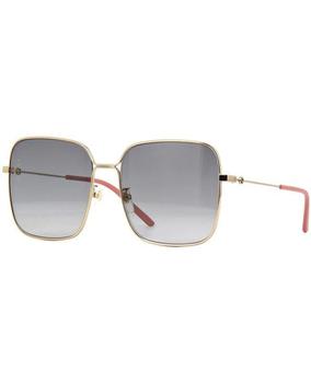 product Gucci Square Metal Unisex Sunglasses GG0443S-001 image