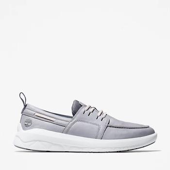 添柏岚女鞋板鞋, Timberland | Bradstreet Ultra Boat Sneaker for Men in Grey商品图片 5折