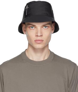 Rick Owens价格, Rick Owens | Black Champion Edition Gilligan Bucket Hat商品图片 额外8.5折, 额外八五折