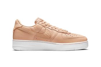 推荐Ladies Vachetta Tan/White Air Force 1 '07 Craft Sneakers商品