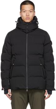 春装moncler羽绒服, Moncler | Black Montgetech Down Jacket商品图片 