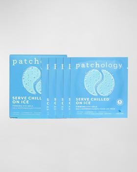 商品Patchology | Serve Chilled On Ice Firming Eye Gels, 5 Pairs,商家Neiman Marcus,价格¥108图片
