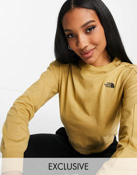 The North Face Ensei long sleeve t-shirt in tan product img