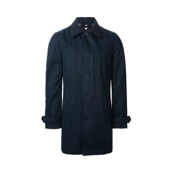 Burberry | Burberry 博柏利 男士棉质深蓝色内胆可卸大衣 3929201商品图片,满$100享9.5折, 满折