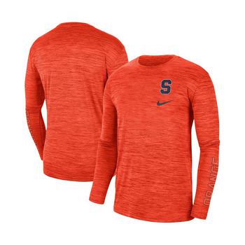 NIKE | Men's Orange Syracuse Orange Velocity Legend Team Performance Long Sleeve T-shirt商品图片,7.4折