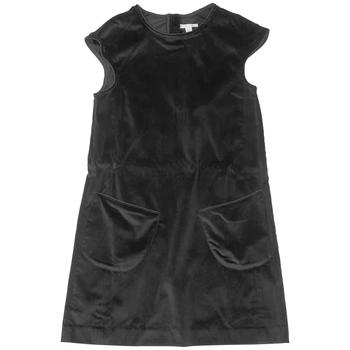 推荐Burberry Kids Black Anika Sleeveless Dress, Size 8Y商品
