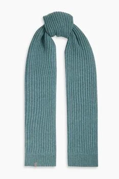 推荐Bead-embellished ribbed wool scarf商品