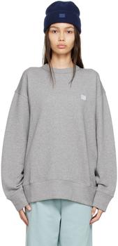 Acne Studios | Gray Organic Cotton Sweatshirt商品图片,独家减免邮费