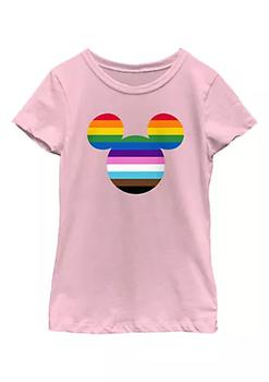 推荐Rainbow Mickey Graphic T-Shirt商品