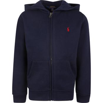 推荐Boys zip up hoodie in navy商品