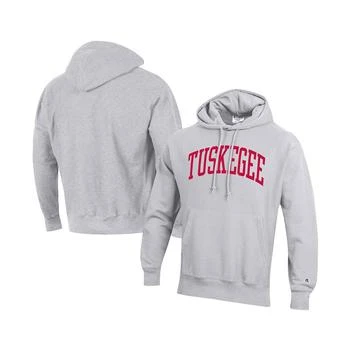 CHAMPION | Men's Gray Tuskegee Golden Tigers Tall Arch Pullover Hoodie 独家减免邮费