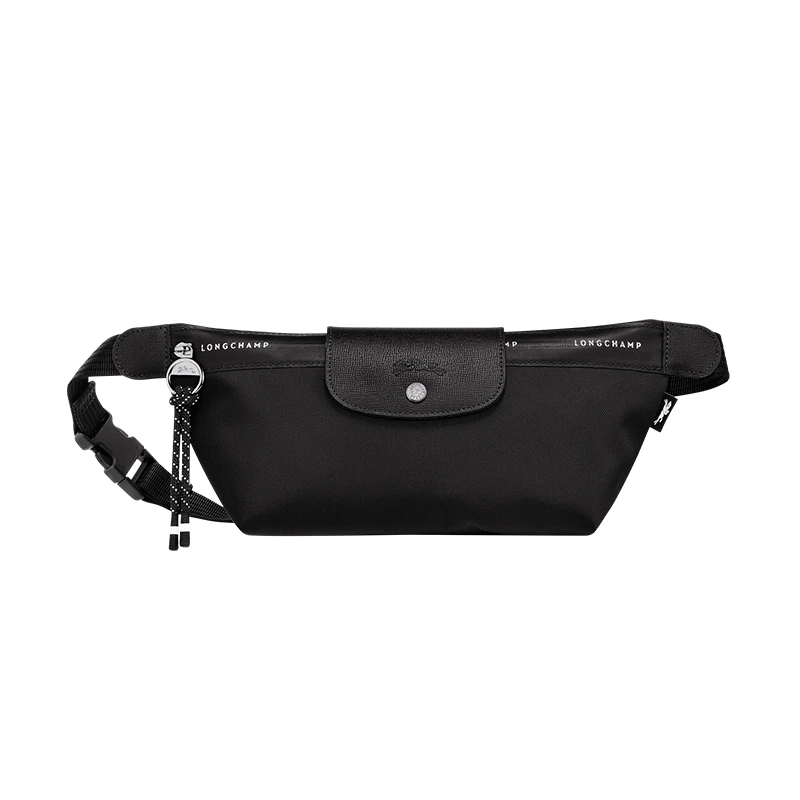 Longchamp | LONGCHAMP/珑骧24新款 女士中号帆布拉链按扣腰包,商家VPF,价格¥1595