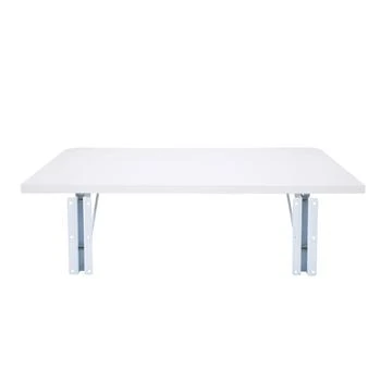 Wall Mounted Desk Simple Folding Computer Desk - white