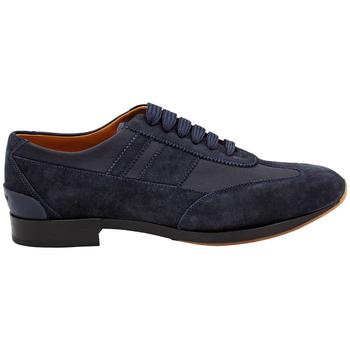 burberry鞋, Burberry | Mens Neoprene Panel Suede Formal Lace-up Shoes商品图片 3.3折