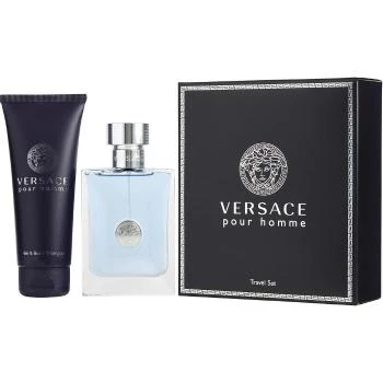 推荐Versace 范思哲 同名经典男士香氛套装（香水100ml+洗发沐浴露100ml） 旅行装 1套商品