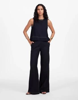 Madewell | The Zoe Relaxed Wide Pant in 100% Linen,商家Madewell,价格¥368