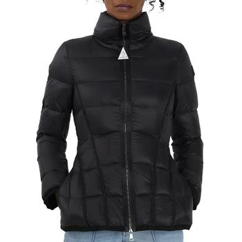 推荐Moncler Ladies Black Logo-patch Padded Jacket, Brand Size 1 (Small)商品