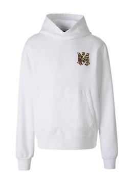 amiri衬衫真假, AMIRI | Amiri Logo Printed Long-Sleeved Hoodie商品图片 5.7折