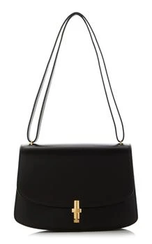 推荐The Row - Sofia 10 Leather Shoulder Bag - Brown - OS - Moda Operandi商品