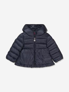 商品Moncler | Moncler Navy Baby Girls Down Padded Odile Jacket,商家Childsplay Clothing,价格¥2188图片