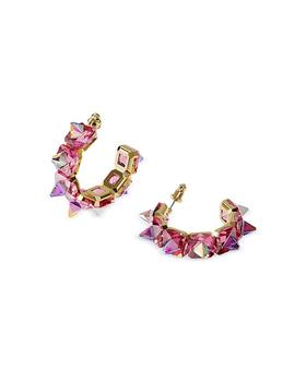 施华洛世奇耳钉评价, Swarovski | Chroma Spiky Hoop Earrings商品图片 