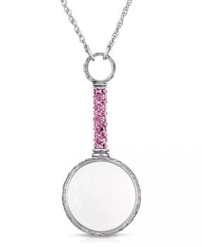 2028 | Pewter Crystal Magnifying Glass 30" Necklace,商家Macy's,价格¥504