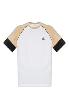 Adidas | Adidas Originals Colorblock Logo Embroidered T-Shirt商品图片,8.6折
