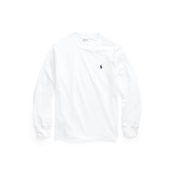Ralph Lauren |  破洞 , 大童平纹针织长袖 T 恤商品图片,5.6折