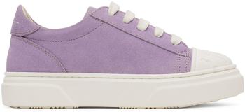 MAISON MARGIELA | Kids Purple Lace-Up Sneakers商品图片,额外8.5折, 独家减免邮费, 额外八五折
