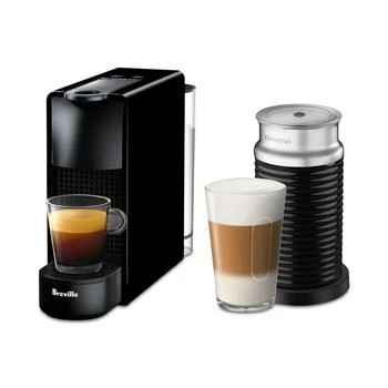 Nespresso | Original Essenza Mini Espresso Machine by Breville, Black with Aeroccino Milk Frother,商家Macy's,价格¥1636