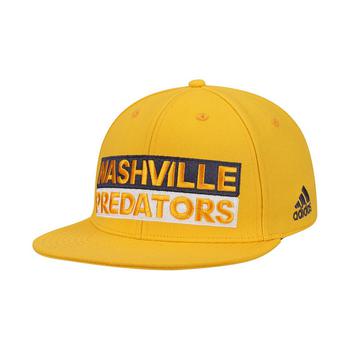 秋装Crossover Culture, Adidas | Men's Gold-Tone Nashville Predators Culture Box Flex Hat商品图片 7.1折
