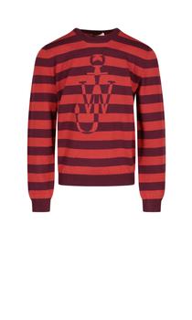 JW Anderson | J.W. Anderson Men's  Red Wool Sweater商品图片,8.8折