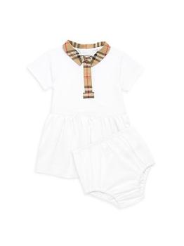 推荐Baby Girl's 2-Piece Dress & Bloomers Set商品