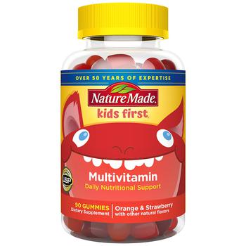 商品Kids First Multivitamin Gummies Orange, Cherry & Mixed Berry图片