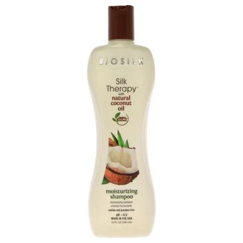 Biosilk | Silk Therapy with Organic Coconut Oil Moisturizing Shampoo by Biosilk for Unisex - 12 oz Shampoo,商家Premium Outlets,价格¥192