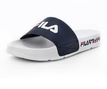 【享贝家】ZY-  FILA  斐乐拖鞋运动款 白蓝色 FS1SLB1003XWNV