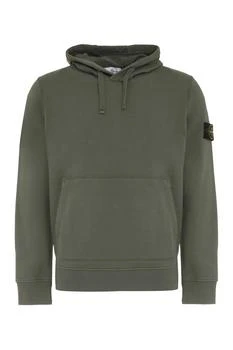 Stone Island | Stone Island Logo Patch Drawstring Hoodie 8.1折