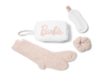 商品CozyChic® Barbie Eyemask, Scrunchie, Socks Set (Big Kids)图片