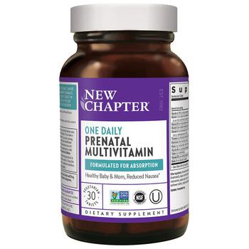 商品New Chapter | One Daily Prenatal Multivitamin,商家Walgreens,价格¥167图片