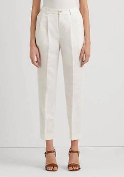 Ralph Lauren | Ralph Lauren Linen Blend Twill Ankle Pants,商家Belk,价格¥399