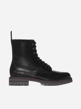 common projects boots, Common Projects | Leather combat boots商品图片 