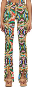 推荐Multicolor Kaleidoscope Leggings商品