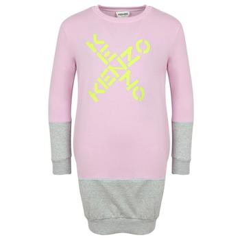 Kenzo | Pink & Grey Dress商品图片,额外8折, 额外八折