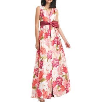 商品Kay Unger | Kay Unger New York Womens Melanie Floral Skirt Overlay Jumpsuit,商家BHFO,价格¥450图片