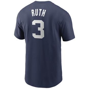 NIKE | New York Yankees Men's Coop Babe Ruth Name and Number Player T-Shirt商品图片,独家减免邮费