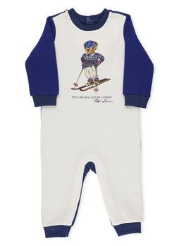 推荐Ralph Lauren Kids Polo Bear Printed Baby Romper商品
